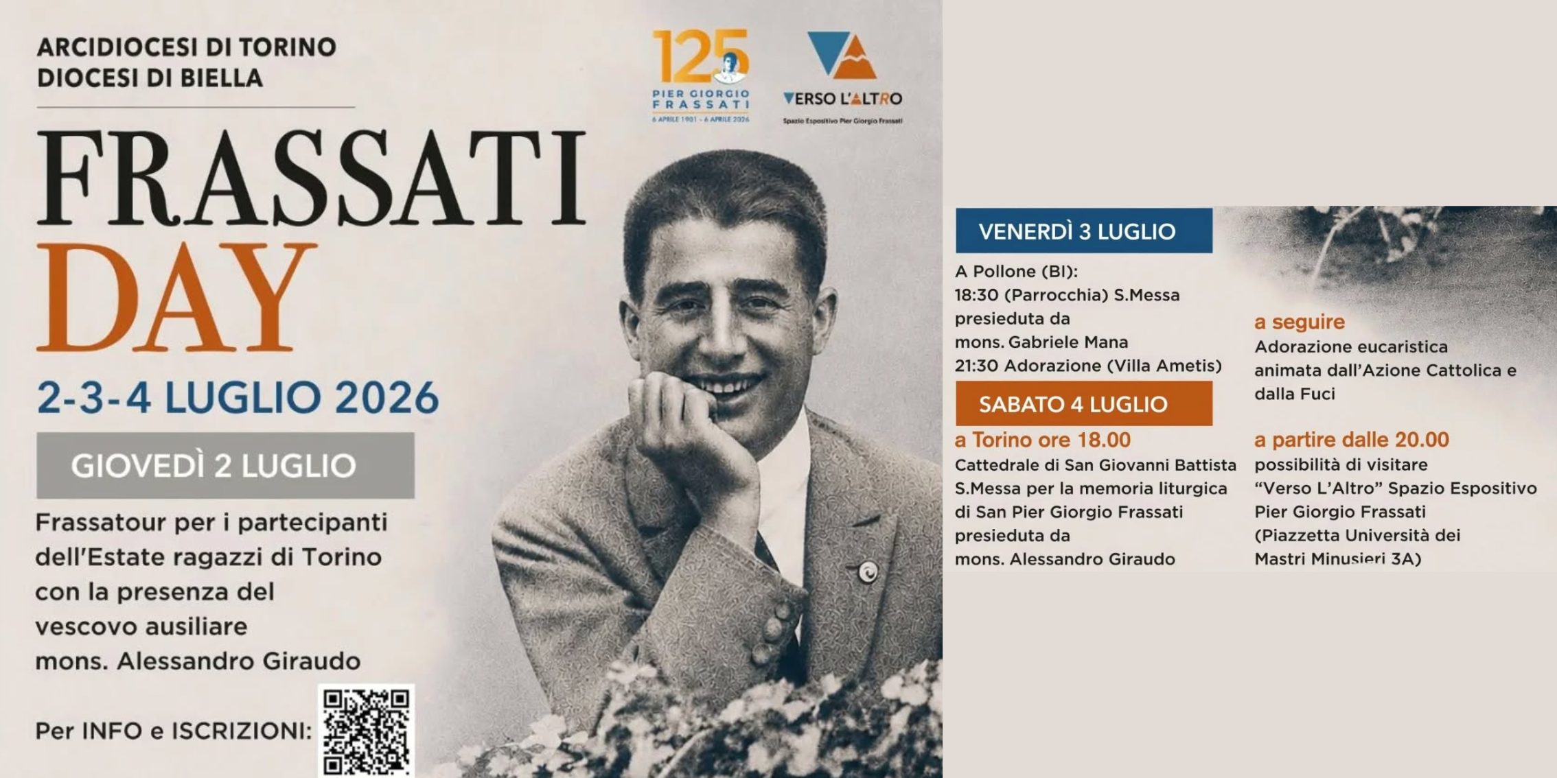 FRASSATI DAY 2026 | 2-3-4 luglio